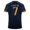 Camisola Real Madrid Vini Jr. 7 Homen Equipamento 2ª 23/24